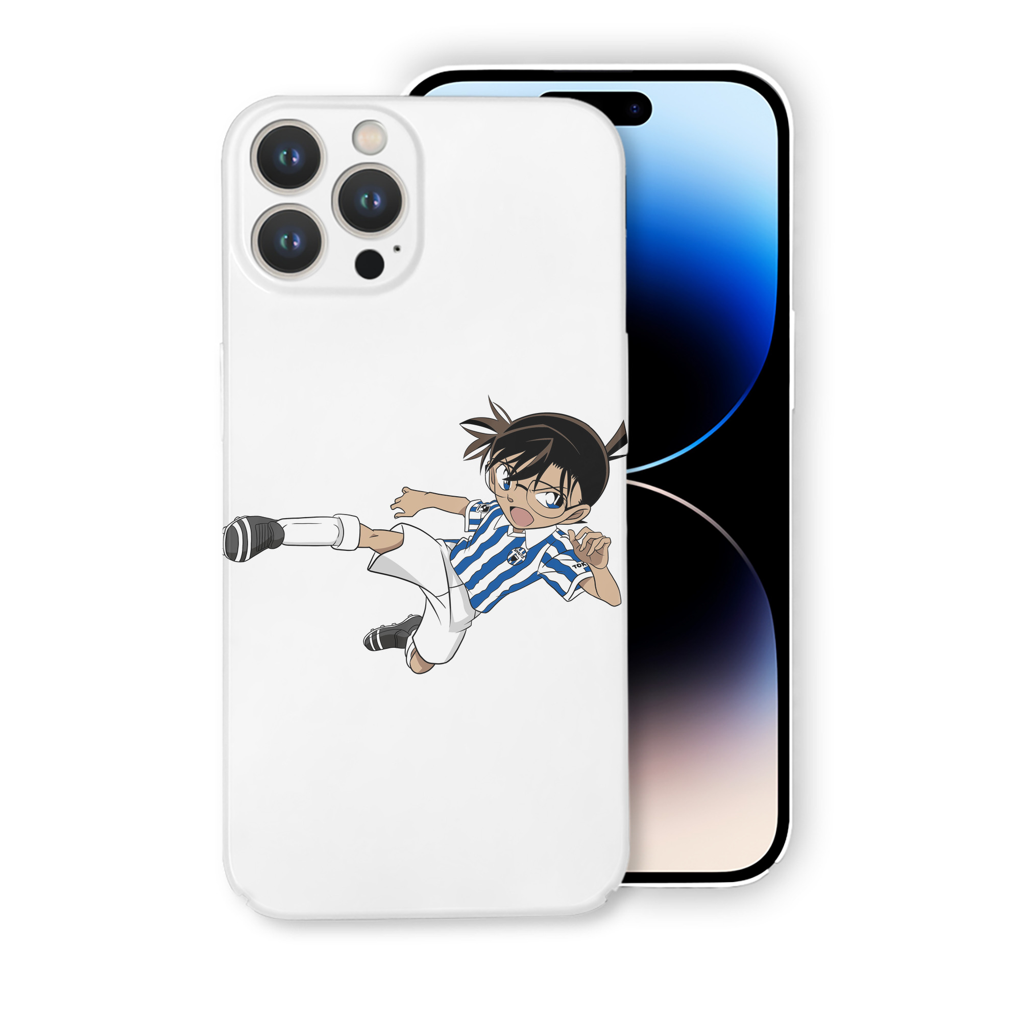 （画像用） 名探偵コナン 江戸川 コナン Detective Conan Conan Edogawa 【iPhone 14シリーズ対応】ハードケース